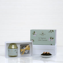 Load image into Gallery viewer, Le Signore delle Camelie Celadon Green Tea Gift Box